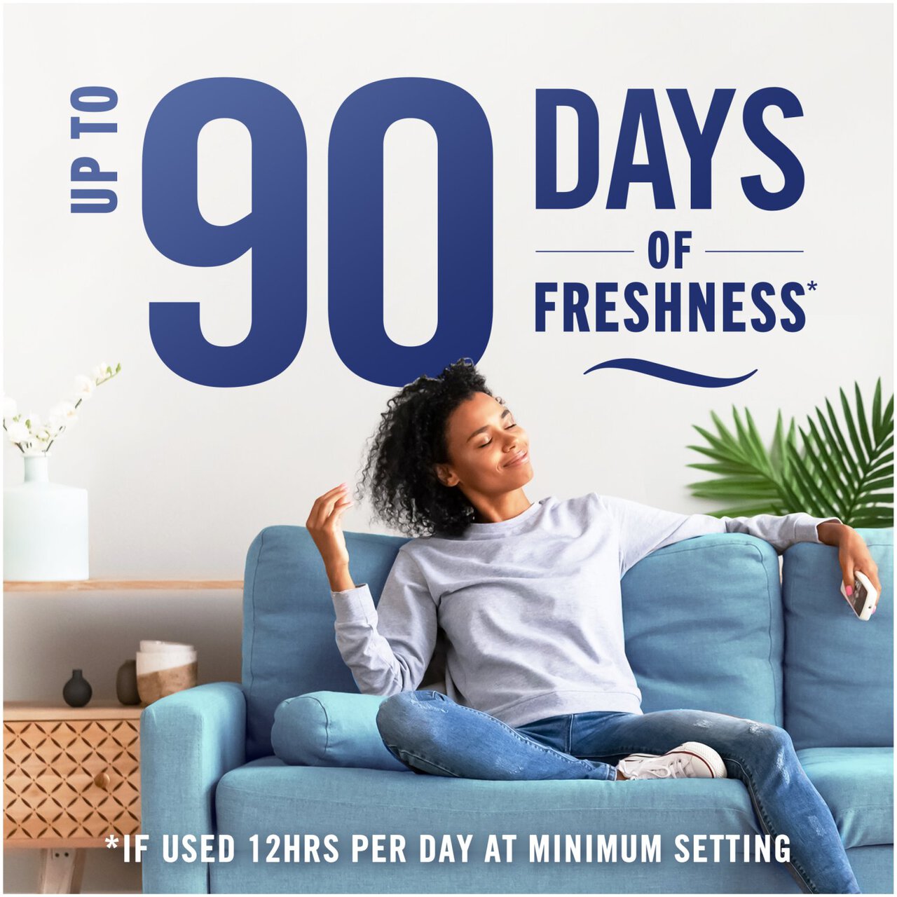Febreze 3Volution Cotton Fresh Scent - Plug In Diffuser Air Freshener Refills - Home & Office Odour Eliminator Fragrances 20ml
