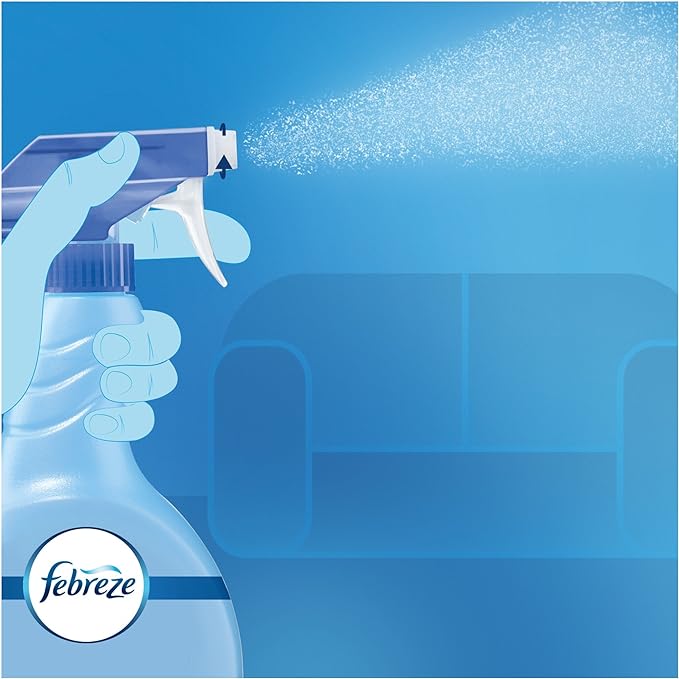 Febreze Fabric Refresher - Air Freshener Spray Curtains & Laundry Scent Boosters Blossom & Breeze 375ml