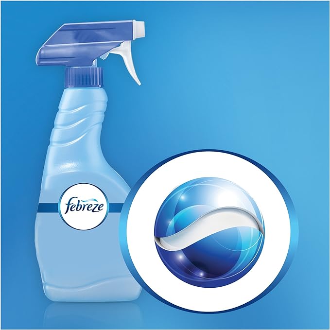 Febreze Fabric Refresher - Air Freshener Spray Curtains & Laundry Scent Boosters Blossom & Breeze 375ml