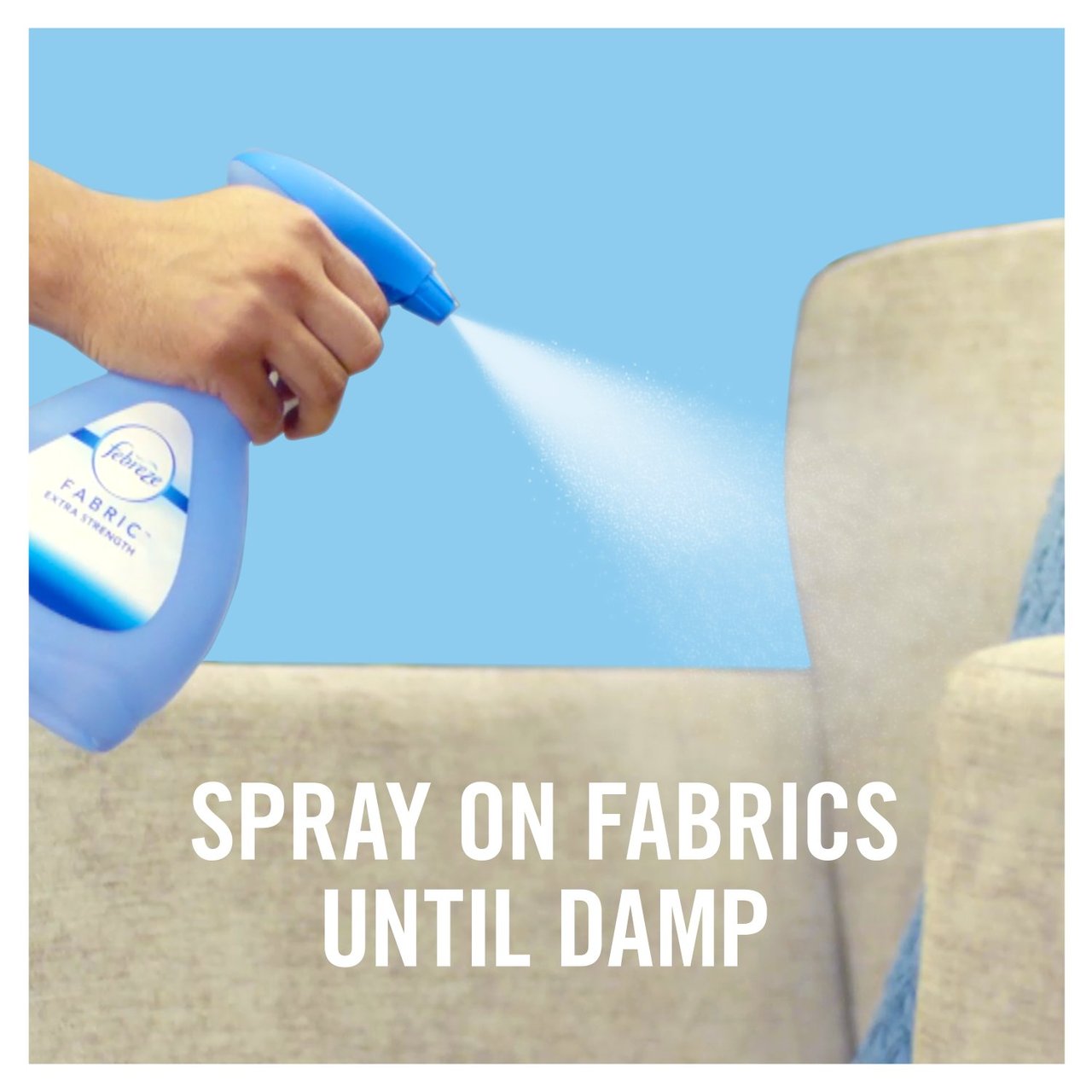 Febreze Fabric Refresher - Air Freshener Spray Curtains & Laundry Scent Boosters Blossom & Breeze 375ml