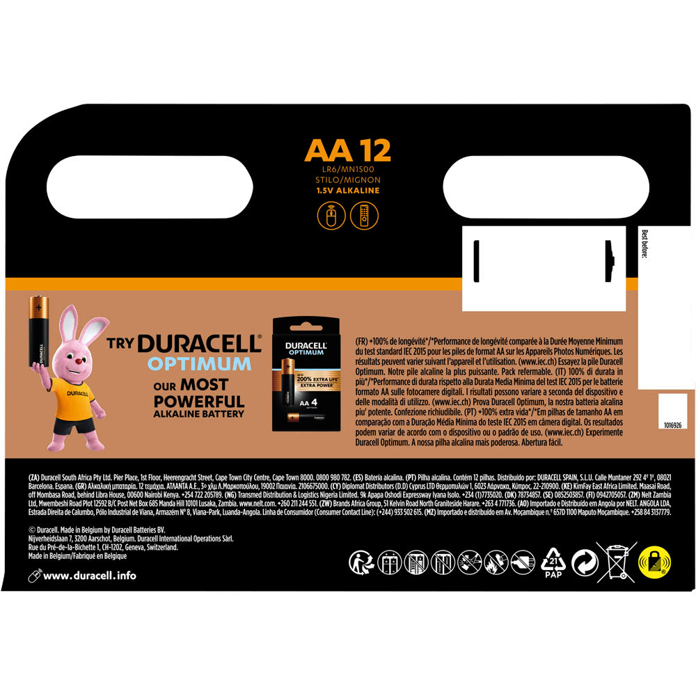 Duracell Original AA Batteries - 12 Pack