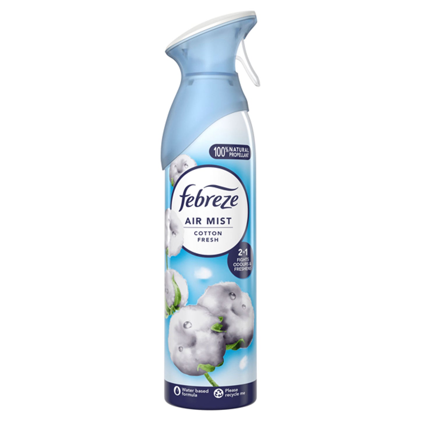 Febreze Air Mist Air Freshener Spray odour Eliminator Home & Office Fragrances - Cotton Fresh Scent - 185ml