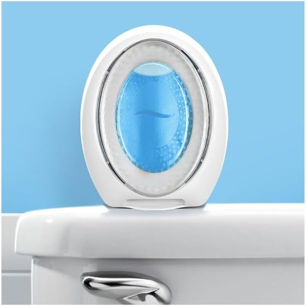 Febreze Bathroom Air Freshener - Cotton Fresh Scent 7.5ml - Odour Eliminator & Prevention Toilet Fragrance Gel