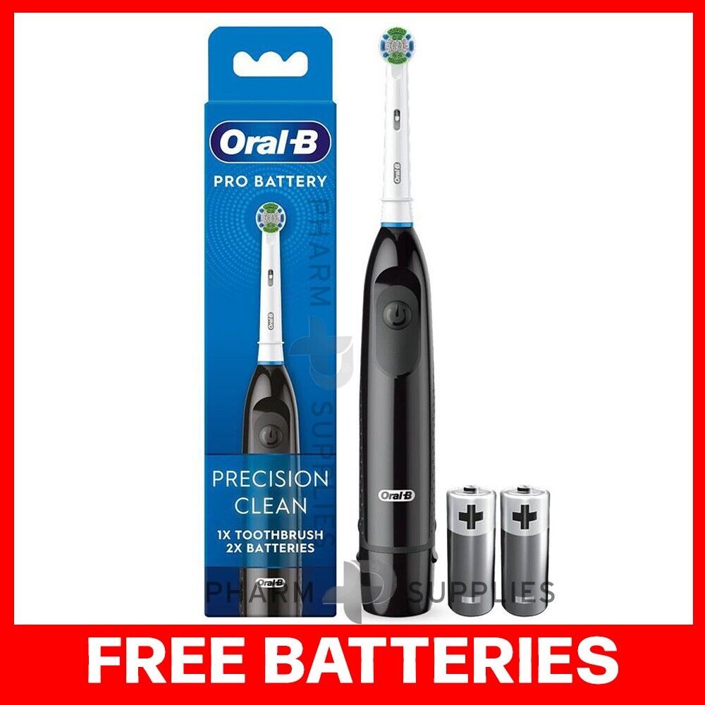 Oral-B Precision Clean DB5 Battery Toothbrush – Black - Electric Toothbrush